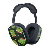 Grumpy Christmas Cartoon Sponge Pattern AirPods Max Case 2