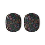 Neon Christmas Icons Pattern I AirPods Max Case 3