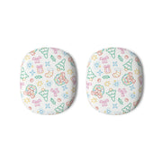 Neon Christmas Icons Pattern II AirPods Max Case 3
