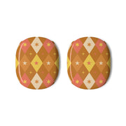 Retro Christmas Argyle Pattern AirPods Max Case 3
