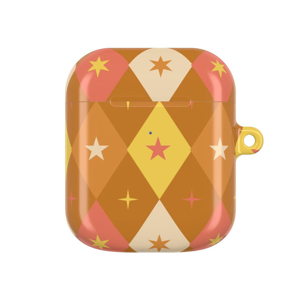 Retro Christmas Argyle Pattern AirPods case — AirPods 1