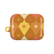 Retro Christmas Argyle Pattern AirPods Case 6