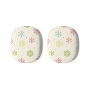 Pastel Snowflakes Pattern AirPods Max Case 3