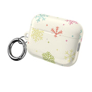 Pastel Snowflakes Pattern AirPods Case 8