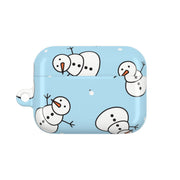 Cartoon Snowmen Pattern AirPods Case 6