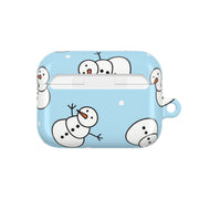 Cartoon Snowmen Pattern AirPods Case 7