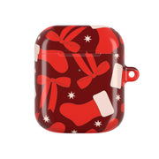 Stockings And Bows Pattern AirPods Case 1