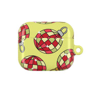 Disco Baubles Pattern AirPods Case 3