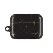 Christmas Gold Stars Pattern AirPods Case 6