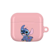 Cute Blue Alien Fairylights AirPods Case 3