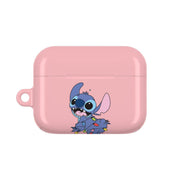 Cute Blue Alien Fairylights AirPods Case 6