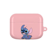 Cute Blue Alien Fairylights AirPods Case 5