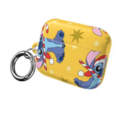 Cute Blue Alien Candycane Christmas Pattern AirPods Case 8