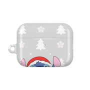 Cute Blue Alien Candycane AirPods Case 6