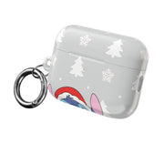 Cute Blue Alien Candycane AirPods Case 8
