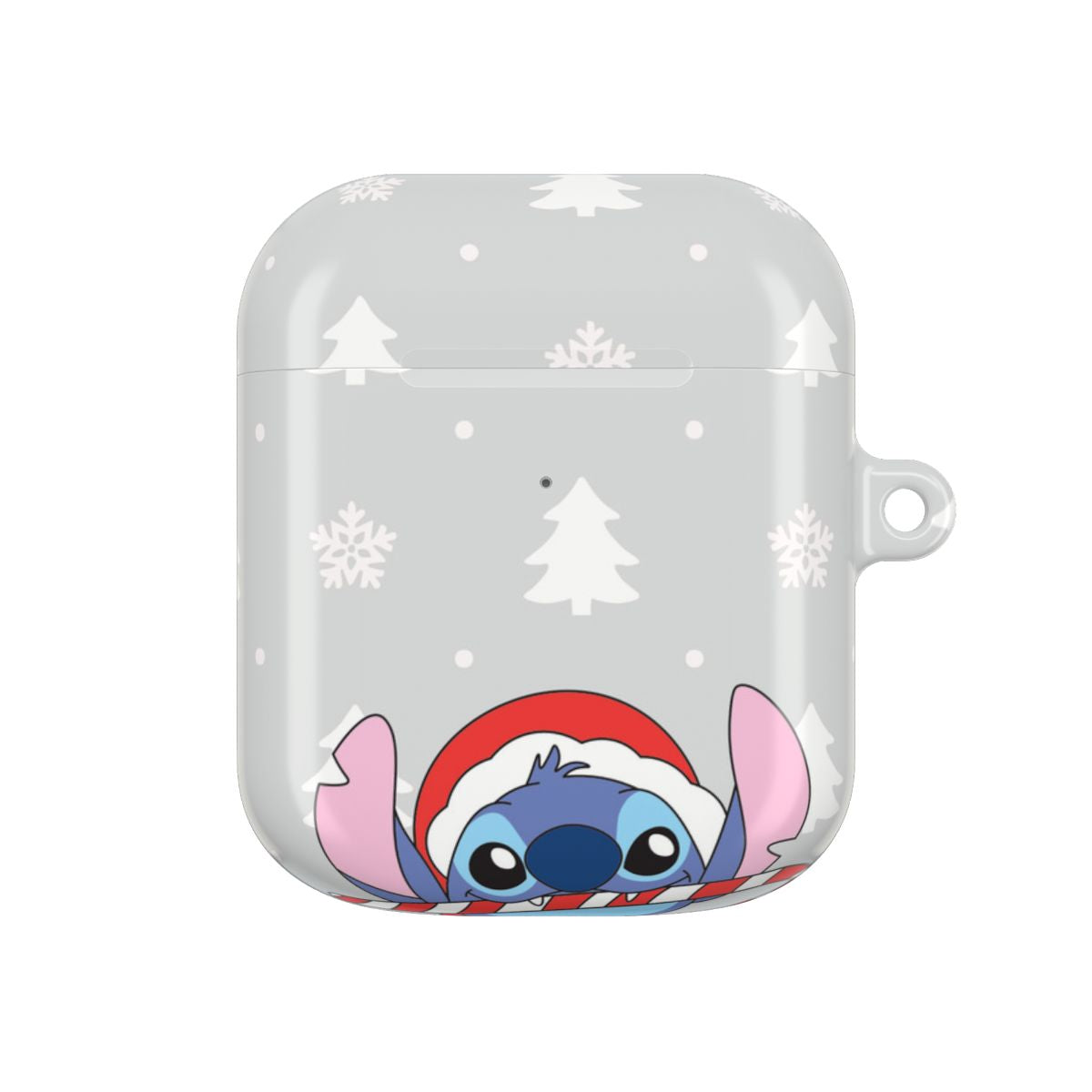 Cute Blue Alien Candycane AirPods Case