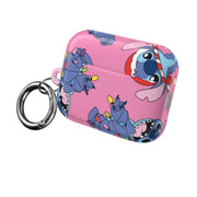 Christmas Cute Blue Alien Pattern AirPods Case 8