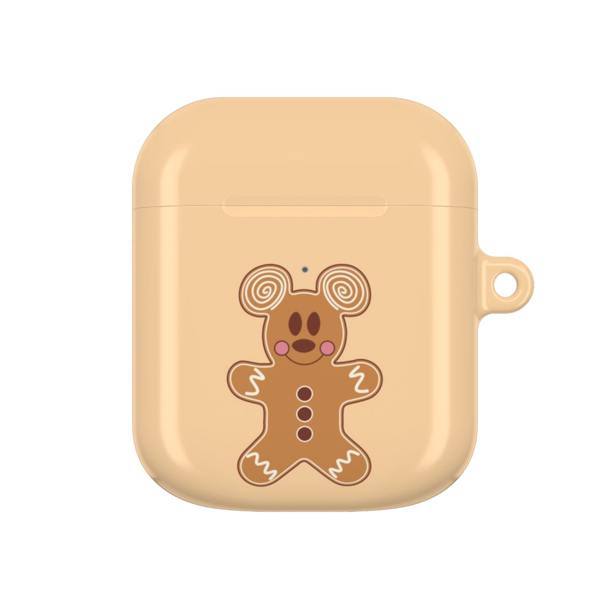Cartoon Mouse Gingerbread AirPods Case