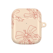 Cartoon Mouse Holly Pattern AirPods Case 1