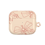 Cartoon Mouse Holly Pattern AirPods Case 3
