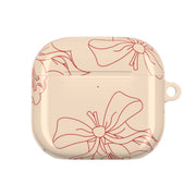 Cartoon Mouse Holly Pattern AirPods Case 4