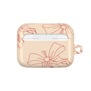 Cartoon Mouse Holly Pattern AirPods Case 7