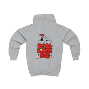Christmas Cartoon Beagle Kids Hoodie 6