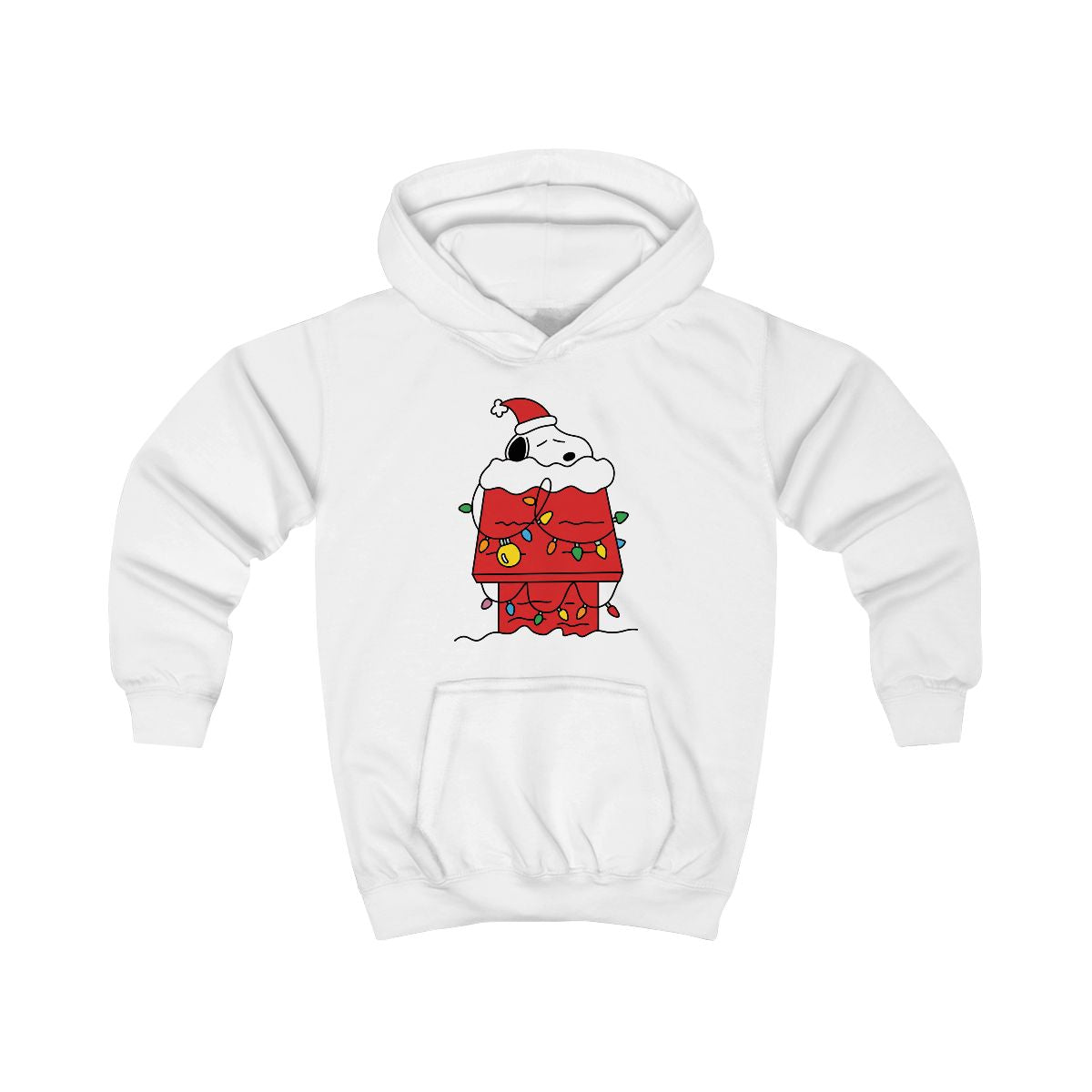 Christmas Cartoon Beagle Kids Hoodie