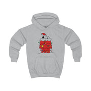 Christmas Cartoon Beagle Kids Hoodie 3