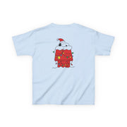 Christmas Cartoon Beagle Kids T-Shirt 8
