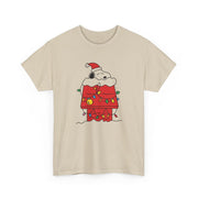 Christmas Cartoon Beagle T-Shirt 4