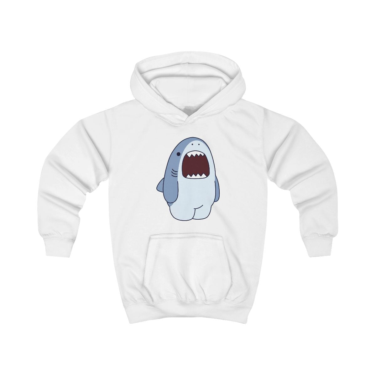 Chubby Shouting Shark Kids Hoodie
