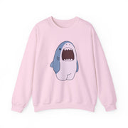 Chubby Shouting Shark Sweatshirt 5