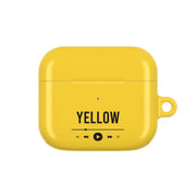 Yellow Music Player AirPods Case 3