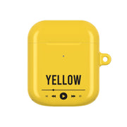 Yellow Music Player AirPods Case 2