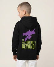 Infinity And Beyond Kids Hoodie 1