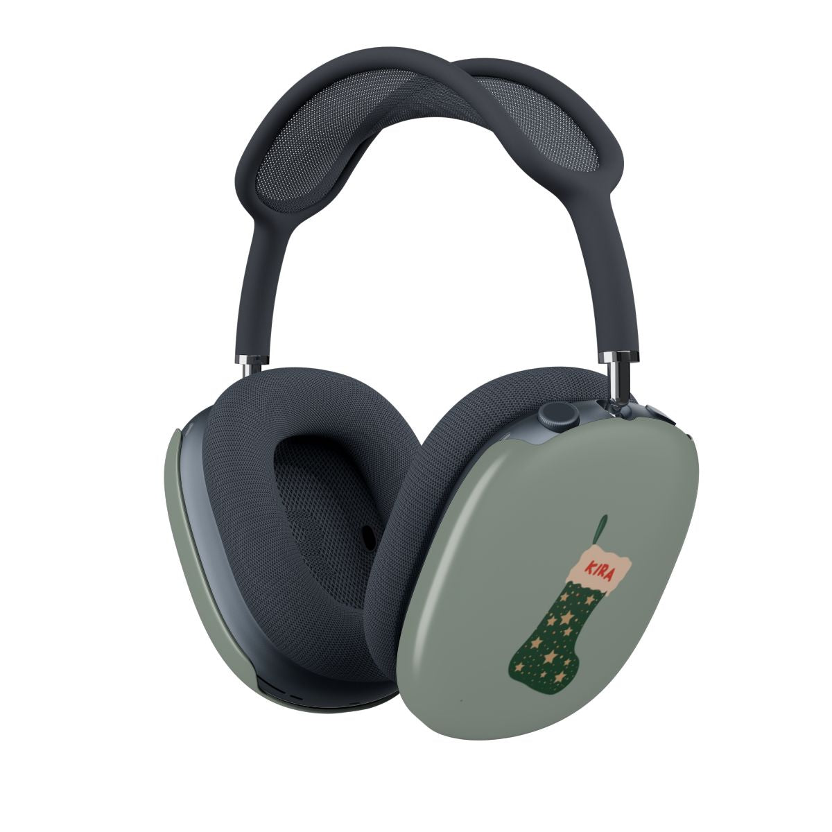 Green Stocking - Personalised Christmas AirPods Max Case