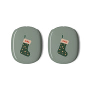 Green Stocking - Personalised Christmas AirPods Max Case 3