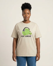 Go Away Grumpy Frog  T-Shirt 2