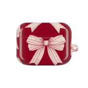 Candy Stripe Bows AirPods Case 5