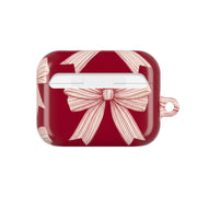 Candy Stripe Bows AirPods Case 7