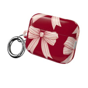 Candy Stripe Bows AirPods Case 8