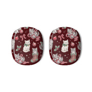 Festive Tabby Kittens AirPods Max Case 3