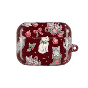 Festive Tabby Kittens AirPods Case 5