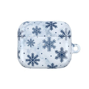 Frosted Blue Snowfall AirPods Case 3