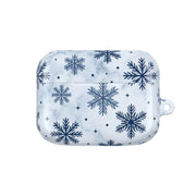 Frosted Blue Snowfall AirPods Case 5