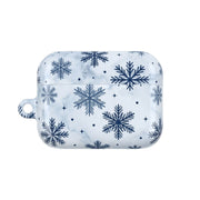 Frosted Blue Snowfall AirPods Case 6