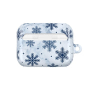 Frosted Blue Snowfall AirPods Case 7