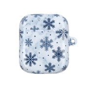 Frosted Blue Snowfall AirPods Case 2
