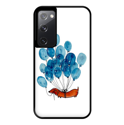 Dachshund And Balloons Phone Case